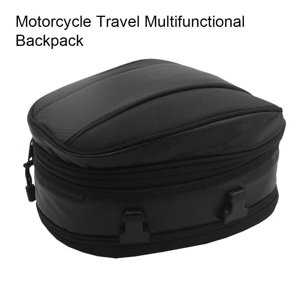Borse Laterali Per Moto In Pelle PU, Impermeabili E Retrò, Per Sella Posteriore - Nere, Perfette Per Viaggi E Uso Quotidiano