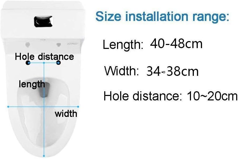 Resin Toilet Seat Universal Cover Vintage Descending Thickening