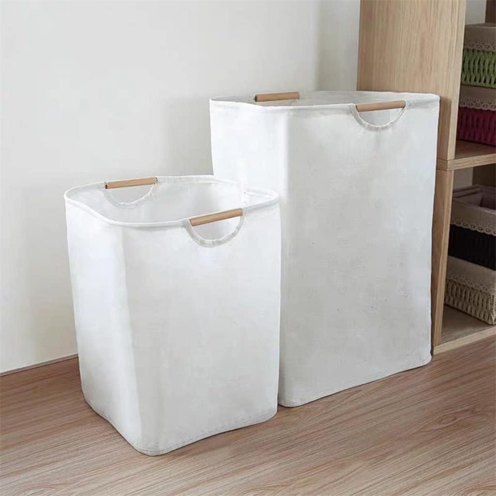Collapsible Clothes Basket Portable Store Oxford Cloth Foldable Large Capacity Laundry Hamper Dirty Clothes Basket (Color : A, Size : Small) (A Medium)