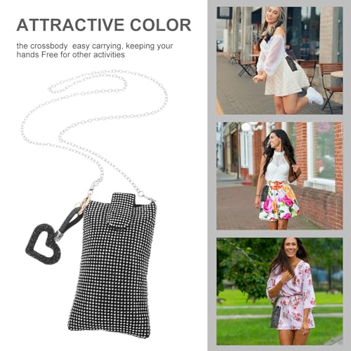 Pochette verticale compacte pour téléphone portable portefeuille multifonction de bal