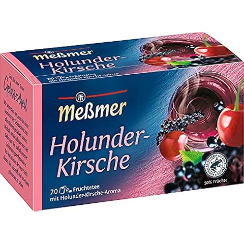 Meßmer Holunder-Kirsche | 20 Teebeutel Cover