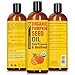 Seven Minerals NEW Pumpkin Seed Oil for Hair Growth, Face, & Body - Big 16oz Bottle - USDA Organic, Cold-Pressed & Hexane Free - Lightweight, Non-Greasy, & Deeply Moisturizing for Scalp, Skin