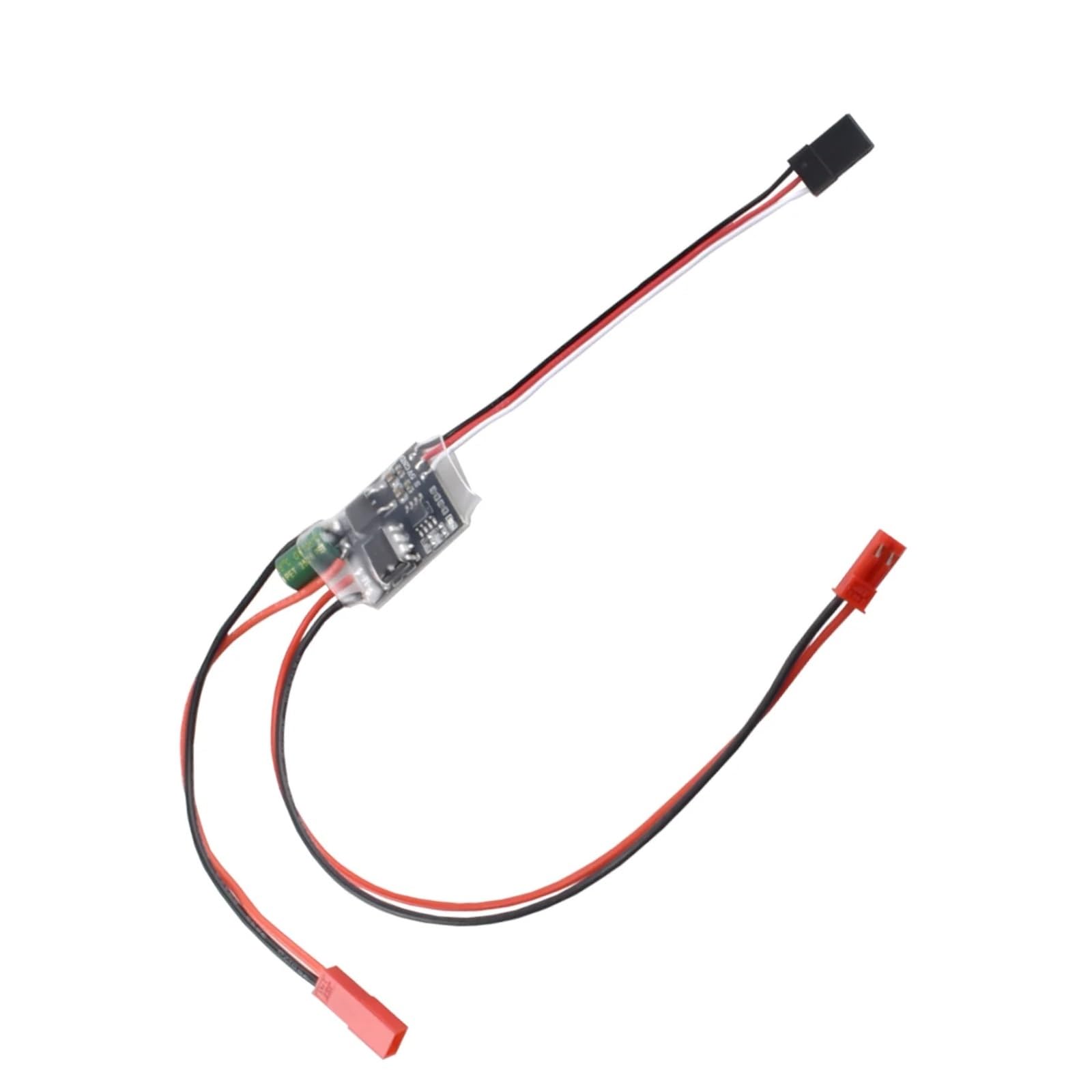 Controlador De Velocidad ESC Cepillado Bidireccional Doble Vía 7A Motor Litio 2S-3S Coche RC Piezas Repuesto Tanque Reemplazo Modificado RC Controlador ESC