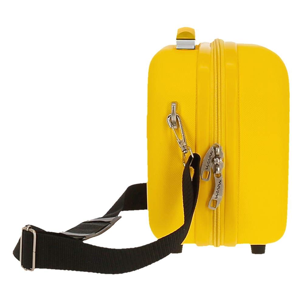 Movom Riga Trousse de toilette adaptable Jaune 29x21x15 cms ABS
