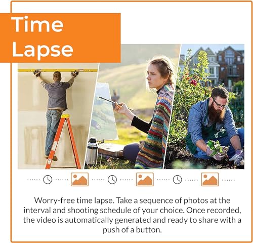 Image of Brinno Empower TLC2020 Time Lapse Camera with ATH1000 Waterproof Case - 99-Day Battery Life for Long-Term Outdoor Projects - Captures Professional 1080P HDR Timelapse, Stop Motion and Step Videos