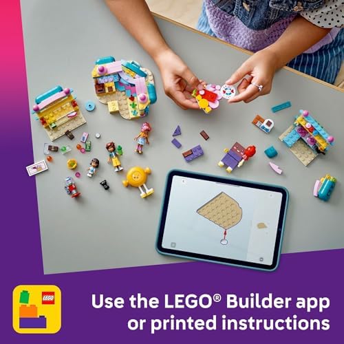 LEGO Friends Heartlake City Candy Store Building Toy - Pretend Play Set for Kids, Girls and Boys, Ages 6+ - with 2 Minidolls, a Micro-Doll, and a Cat Figure - Gift Idea for Birthday - 42649 — view 5