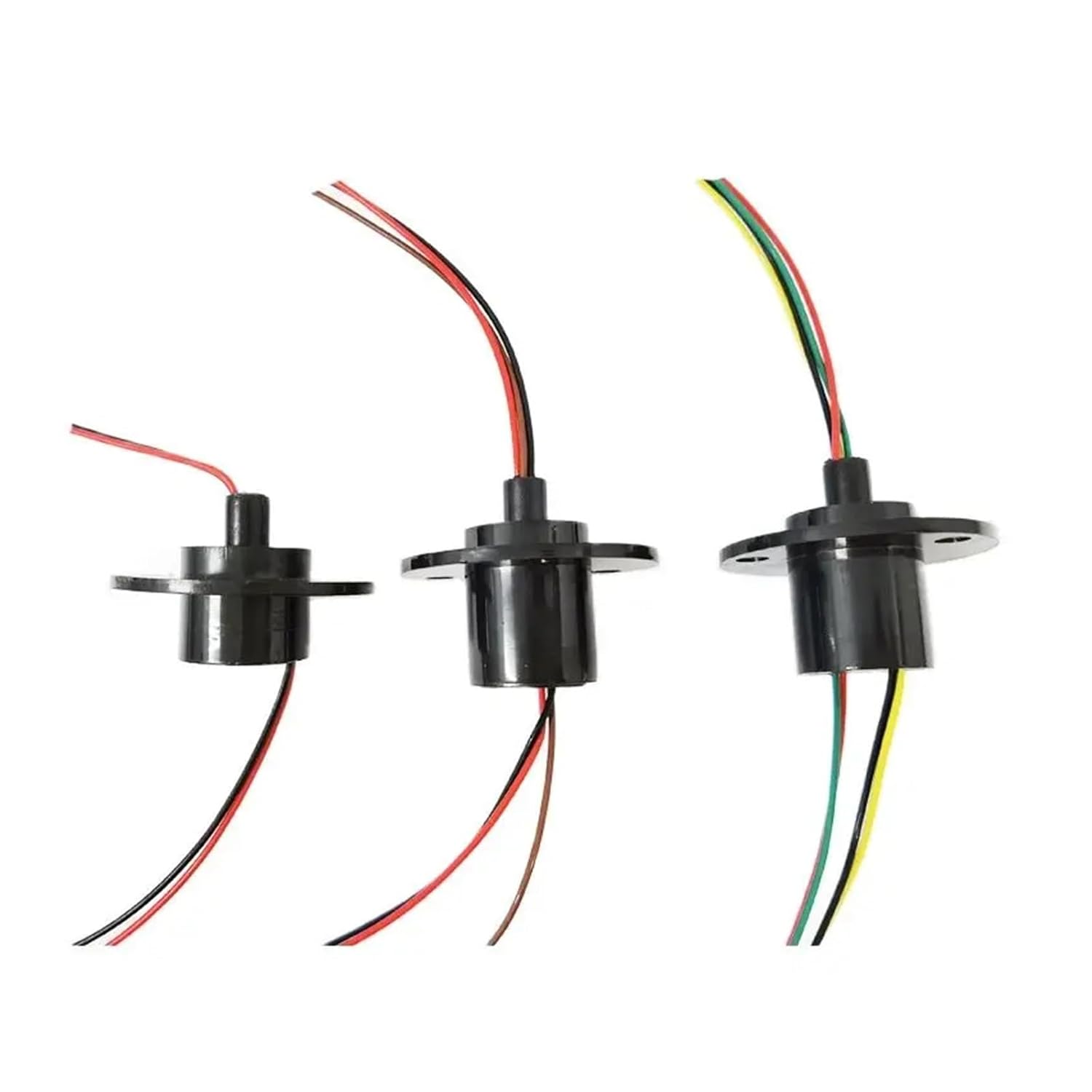 1 piece 22mm Diameter 5A Wind Power Generation Slip Ring 2/3/4/6/8/12 Channel Wind Energy Collector Ring Conductive Rotating Connection Slip Ring Joint(Dia 22mm 4CH 5A)