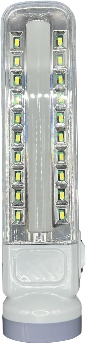 LED Emergency Light Powerful Light Charge Function in Battery, Plug in and Solar Powered- for Home Out Going Camping Hiking Fishing