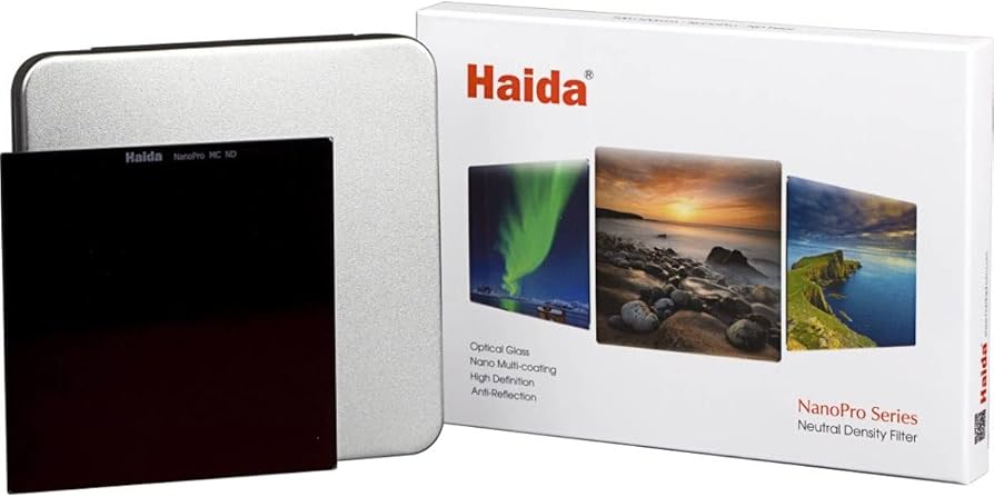 Haida NanoPro 58?mm MC nd4000フィルタND 3.6?4000?x 12停止