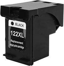 Fydun Ink Cartridges Replacement Fillable Printer Accessories 122/122XL Ink Cartridges for Deskjet 1000 1050 2000 2050 2510(Black)