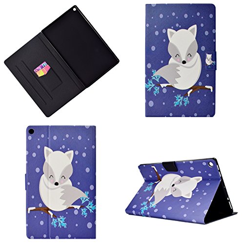 Kindle fire HD10 2017 �蒠�^�P�[�X ���J�� ������� �J�[�h���[ �X�^���h�@�\�t��Amazon Kindel ��p �^�u���b�h �J�o�[ (�L�c�l)