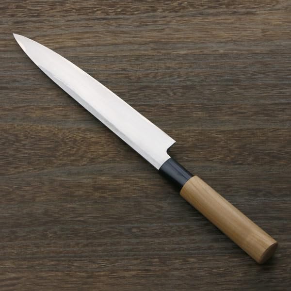 左用　柳刃包丁　白鋼 楽天市場】刺身用 【左利き用 堺包丁】刺身包丁(柳刃包丁) 白二（上作