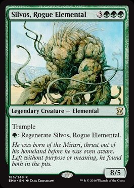 Magic The Gathering - Silvos, Rogue Elemental (186/249) - Eternal Masters