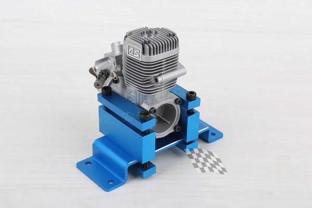 Motor de metanol 06-160 for avión CNC RC, Modelo aerodinámico, Banco de Prueba de Motor de Gasolina, Soporte de Trabajo en Banco de Trabajo(Red)