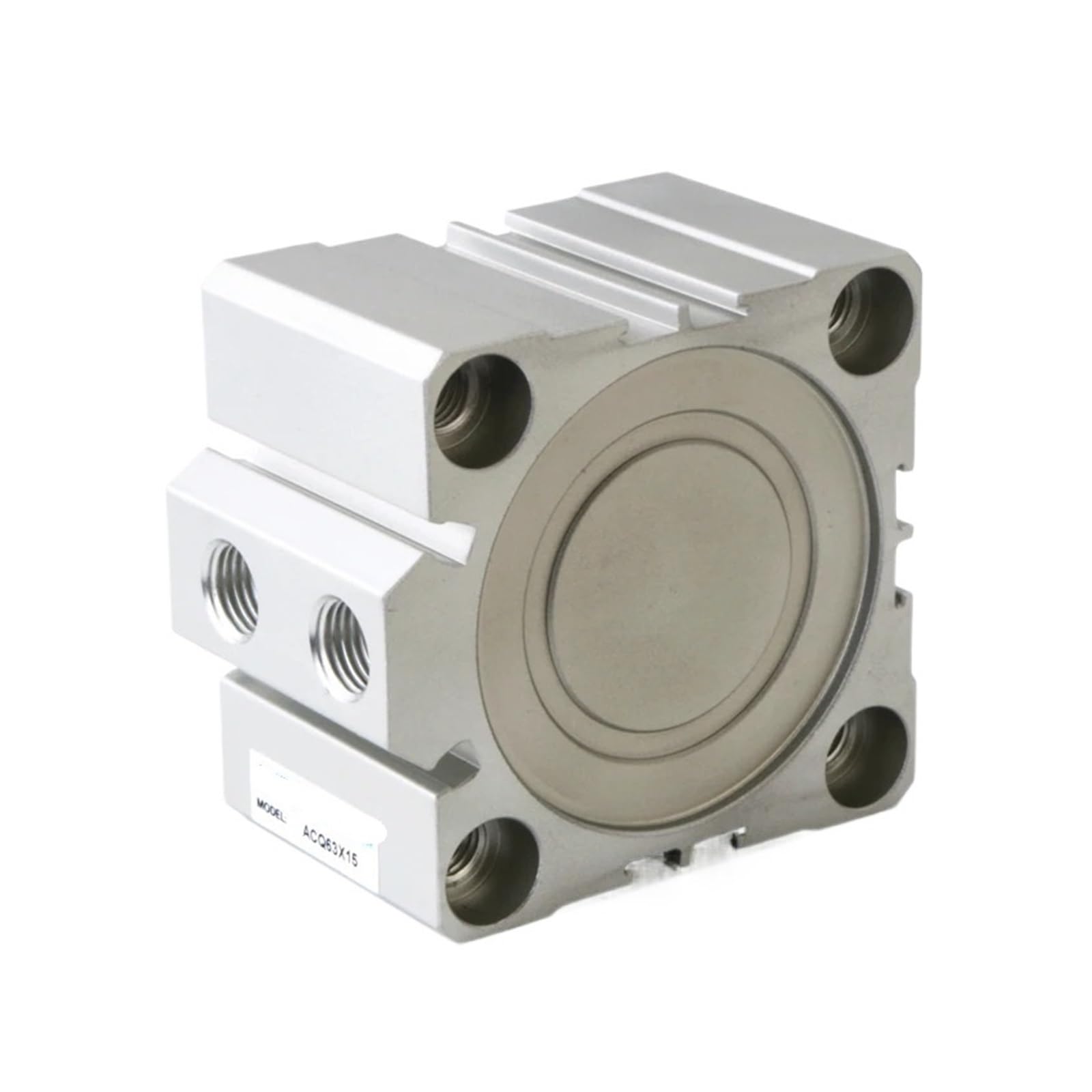 Cylindre mince ACQ63X35 verin pneumatique compact double effet en aluminium