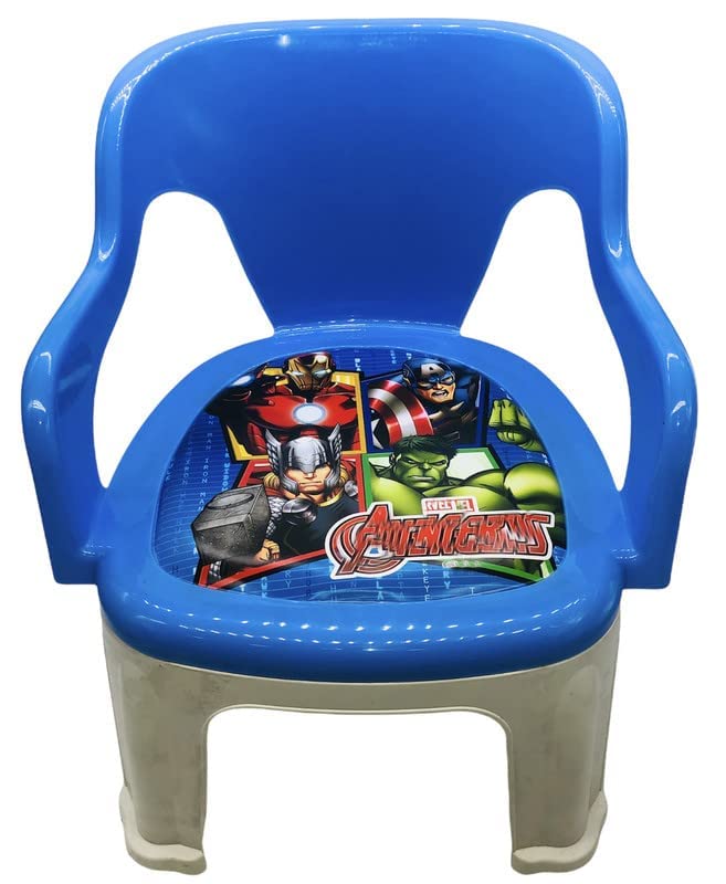 Plastic Baby Chair for Kids Study Table Chair with Cushion