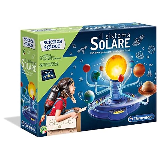 Clementoni-Ciencia&Juego Il Sistema Solar, 8+ Años, Multicolor, 31.1 x 11.6 x 45.1 cm (19056)