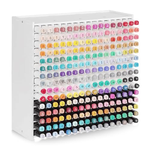 Porte-feutres, 240 stylos, organisateur de bureau, porte-stylos, crayons, crayons de couleur, feutres, petits artistes, coiffeuse, boîte en plastique pour la maison et la