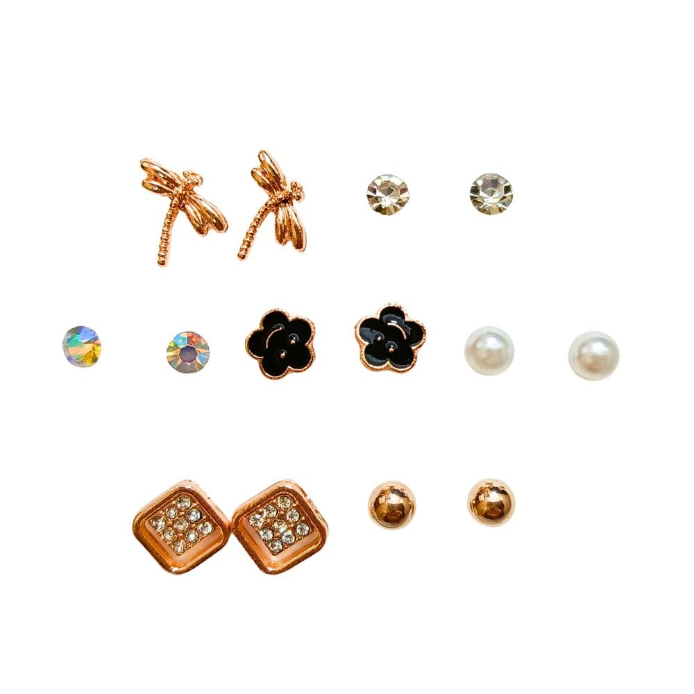 See full amazon price history chart for Jewelryklub 7 Pairs Combo Set Celebrity Inspired Latest Trendy Stylish Rose Gold Plated Pearl Stud Earrings for Women and Girls (Design 6) Jewelryklub 7 Pairs Combo Set Celebrity Inspired Latest Trendy Stylish Rose Gold Plated Pearl Stud Earrings for Women and Girls (Design 6) (B0DBM4YFFZ) Amazon Price History, Amazon Price Tracker