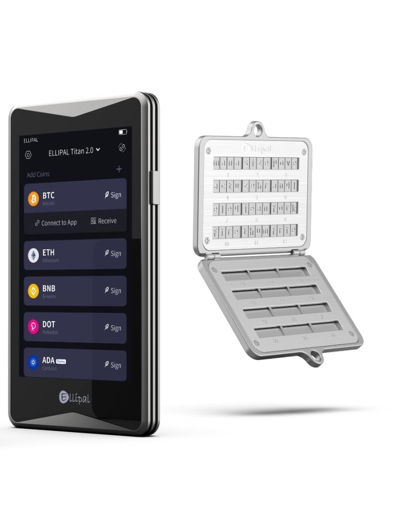 Amazon.com: ELLIPAL Titan 2.0 Crypto Hardware Wallet + Metal