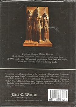 Hardcover Winston's Original African Heritage Study Bible: Encyclopedia Concordance Book