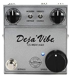 Rotating speaker pedal with volume Speed Controls Intensity: