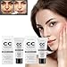 CC Cream for Older Women, 2 Packs Skin Tone Adjusting CC Cream, CC Creams Self Adjusting for Mature Skin, Moisture, For All Skin Types, Lightweight & Hydration, All-in-One Gentle Daily Moisturizer