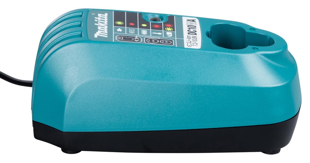 Makita DC10WA 194597-0 Caricabatterie 7.2/10.8V 1.6/2.4A 165x97x68mm BL7010 BL1013