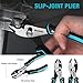 DURATECH 5-Piece Cr-Ni Pliers Set, 6