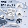 Kit de limpieza para teclado de 22 en 1, limpiador para laptop MacBook (cuadrado) | Limpiador de teclado, kit de limpieza multifunción para iPhone con cepillo y spray, para iPhone, audífonos, cámara y monitor con patente 6