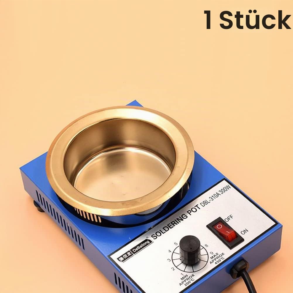ZYWUOY ​1 x elektrischer Schmelzofen, Zinnguss-Ofen, Ø 50 mm, 150 W