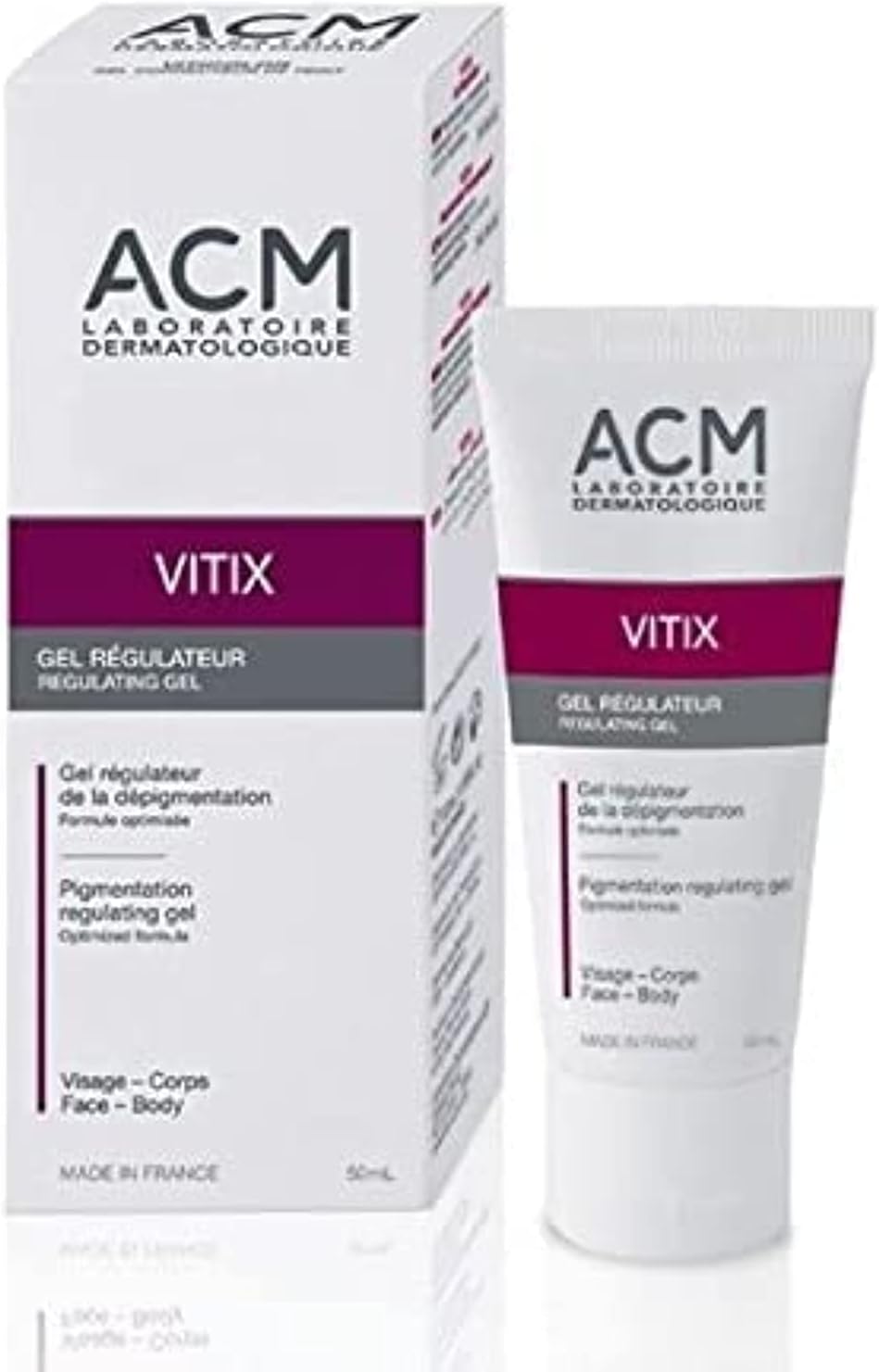 Laboratoire Vitix GEL Repigmentation Vitiligo Skin 50ml Vitiliginous Skin Treatment Beauty Skin