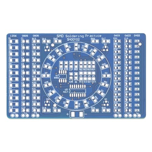 Componenti rotanti a LED per saldatura Practice Board Running Light Migliora le tue capacità di
