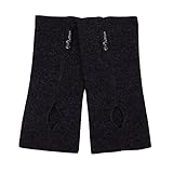 Mit Daumenloch Mufflon Damen Stulpen Handy Schurwolle, Anthrazit, One Size