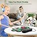 Electronic Drum Set, 9-Pads MIDI Practice Roll-Up Drum Pad with Headphone Jack Built-in Dual Speaker Drum Sticks and Pedals, Great Holiday Xmas Birthday Surprise for Kids and Adults