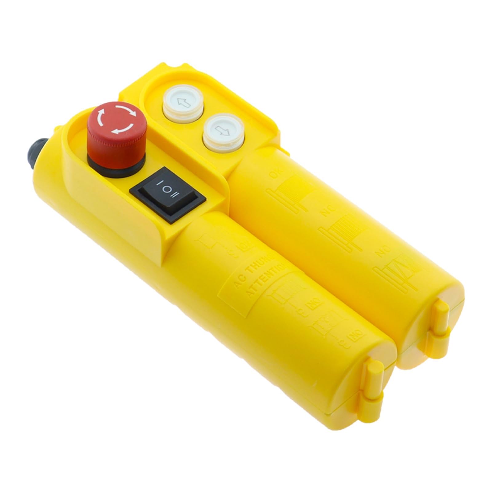 Bouton de commutation haut et bas de palan électrique, commande de grue étanche à la pluie, série COB-61DR, avec condensateur 30UF(COB-61DRH)