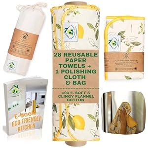 Green Home Mama 2020/09 Zitronen Flanell Papiertücher 28er