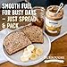 USDA Organic Creamy Almond Butter, 14 oz – No Palm Oil, No Sugar Added Almond Nut Butter – 2x the Antioxidants and Vitamin B Versus Other Nut Butter – First Regenerative Organic Certified