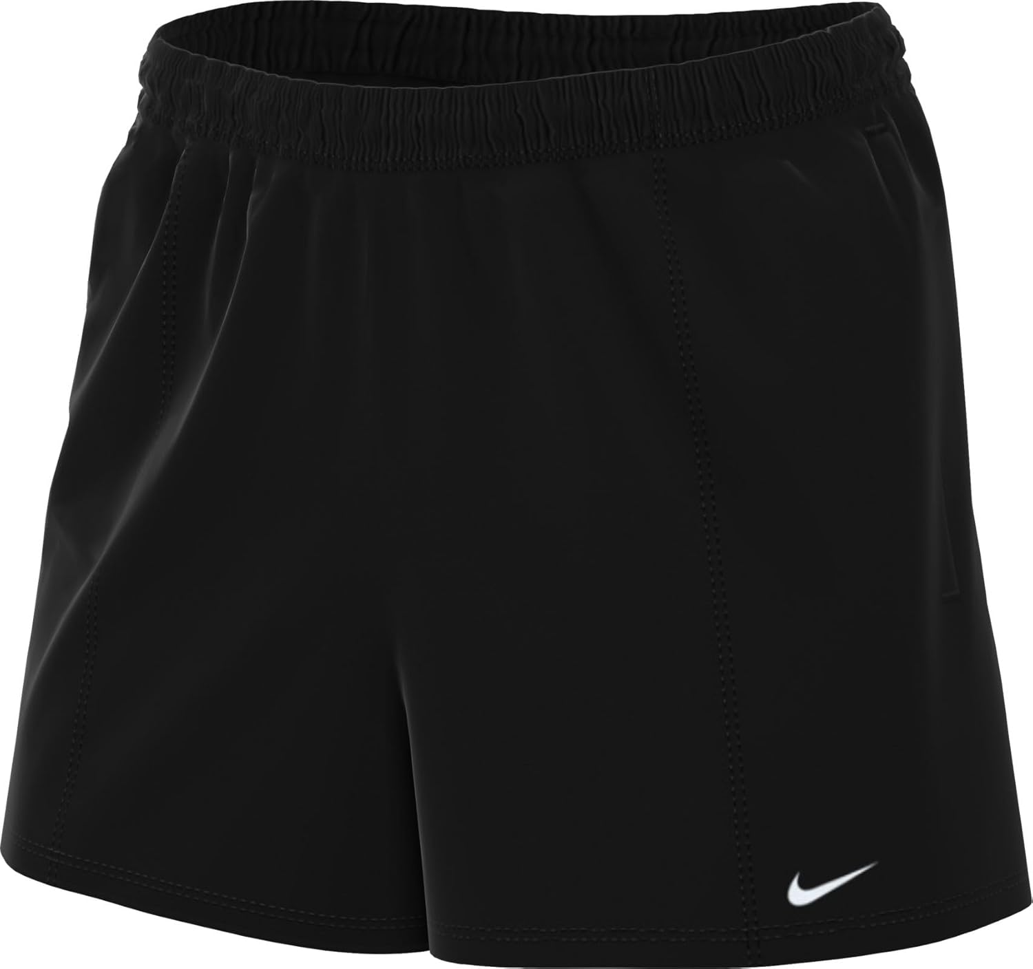 Nike Sportswear Chill Terry Women's High-Waisted Slim 2" French Terry Shorts (Black/Sail, FN2455-010) Size Medium