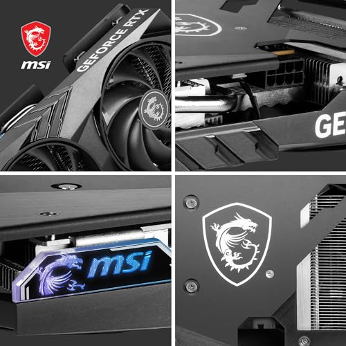Image of MSI GeForce RTX 4060 Gaming X 8G Gaming Graphic Card - NVIDIA GeForce RTX 4060 GPU, 8GB GDDR6 128-bit, 17 Gbps, PCI Express 4 Interface, Upto 2595 MHz, TORX Fan 5.0