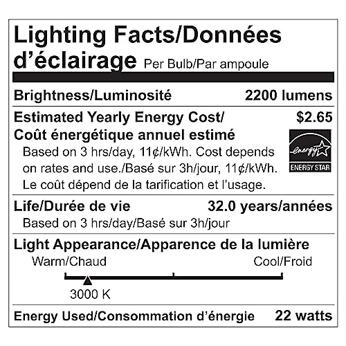 Luminus (1-Pack) 13" Led Round Celing Fixture 150W Eq. (22W) 2200 Lumens, 3000K Bright White, 35000 Hours, Dimmable by Luminus - Used condition - Image 5