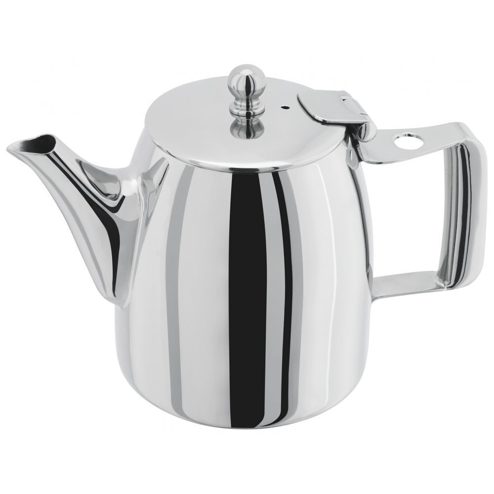 Stellar Continental Teapot, Stainless Steel 900ml