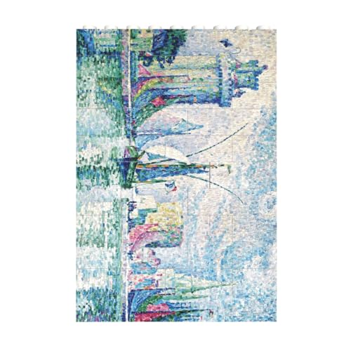 Paul Signac |[EVjbN̍i O[^[Y V۔h̕i ςݖ؃pY mߋ NX}X  l q a NX}X 10.8cm×7.2cm