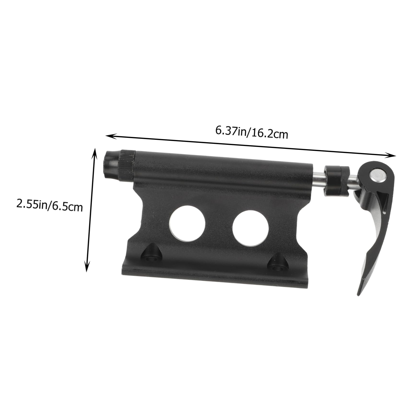 NAMOARLY Bike Fork Mount Bike Block Fork Mount for Truck Racks Easy Install Thru Axle Fork Mount for Bicycles