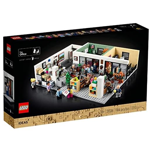 Lego Ideas The Office 21336, braun