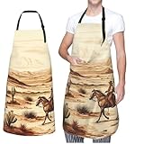 Utilisation multifonctionnelle : le tablier de chef adulte peut couvrir de la poitrine aux genoux, vous offre une protection totale, les bavoirs de cuisson ne sont pas seulement adaptés pour les femmes et les hommes, design mignon également adapté à toutes sortes d'activités : faire des corvées, barbecue, couper des fleurs, créer des œuvres d'art, cuisiner à la maison, etc., élégant et généreux