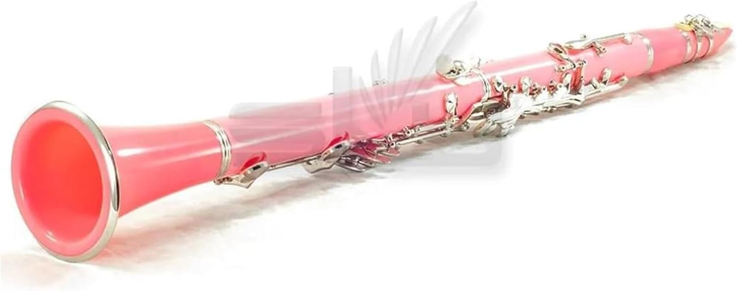 17 Key Clarinet In B Flat Pink Nickel Keys Suitable For Beginners Clarinet Set