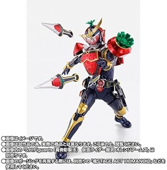 真骨彫 仮面ライダー鎧武 アームズチェンジセット イチゴ パイン Amazon.co.jp: S H.（真骨彫製法） 仮面ラ イダー鎧武 アームズ