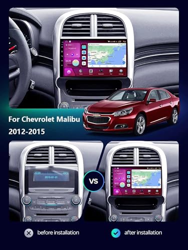 Écran Carplay Android Auto de 10 pouces tactile avec Bluetooth et navigation GPS - 2