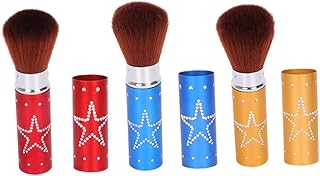Beaupretty 3pcs Retractable Makeup Brush Set ...